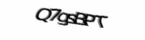 Security check image, please type the characters shown